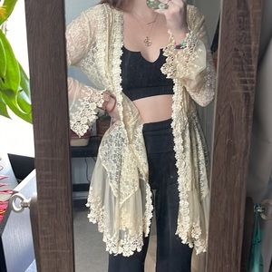 Lace Vintage Coverup